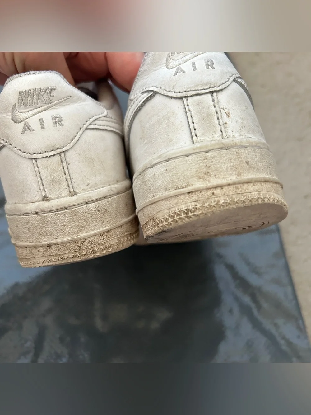 Nike Air Force Ones Low-top Size 4.5y Fit Women’s 6.5 white